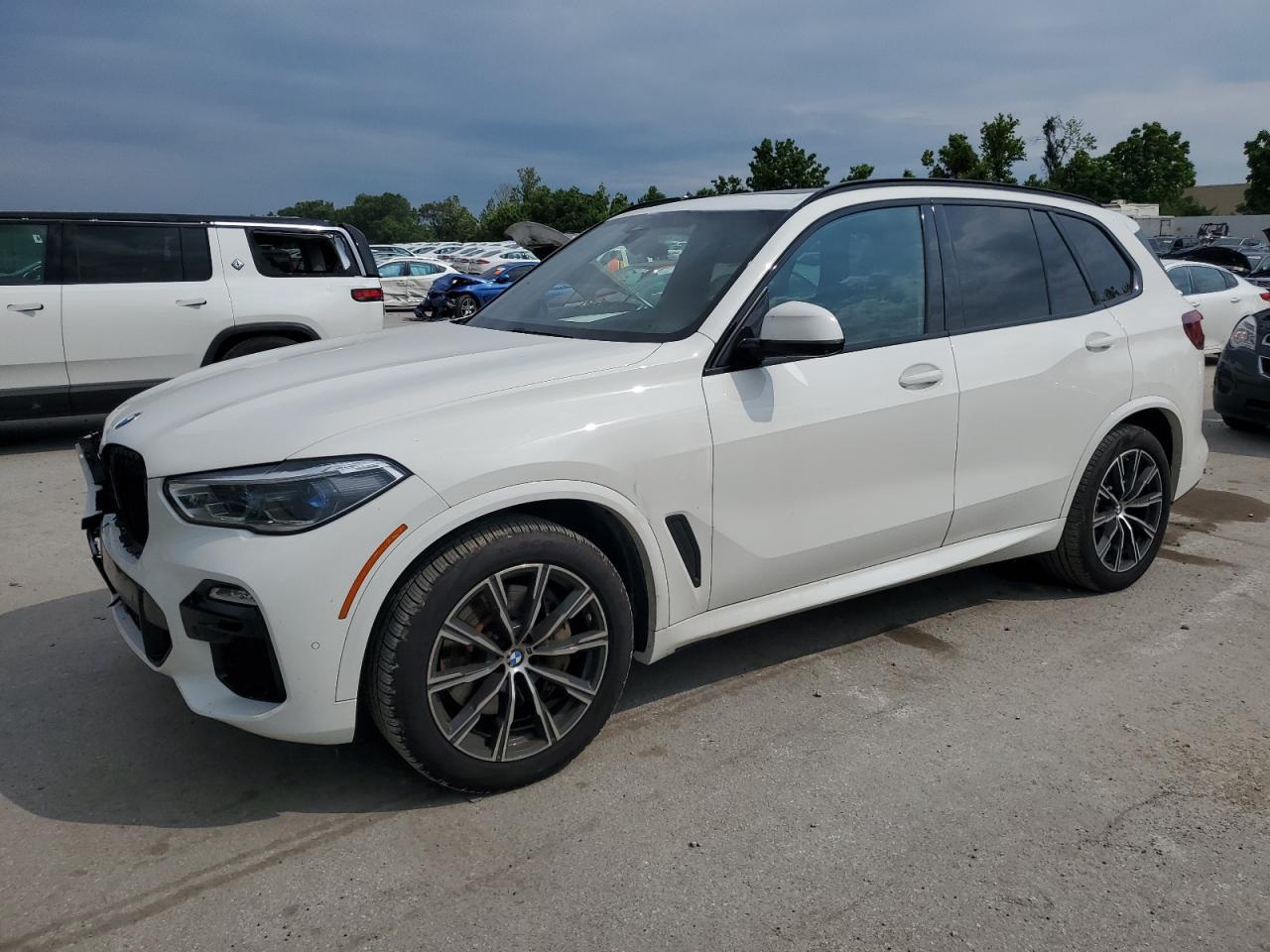 BMW X5 2022 WHITE vin: 5UXCR6C02N9N11423